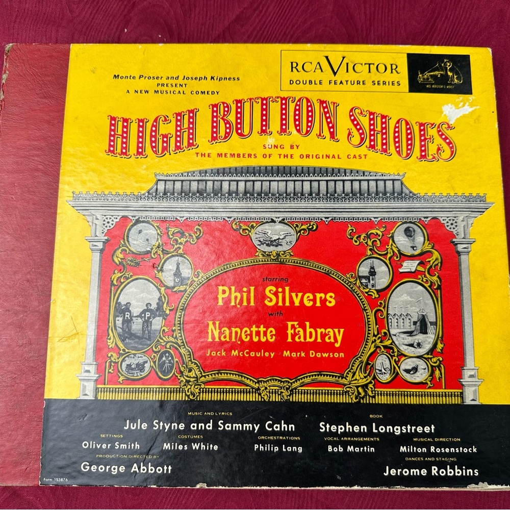Vintage HIGH BUTTON SHOES - Original Cast